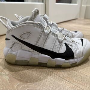 Nike air uptempo copy paste white
